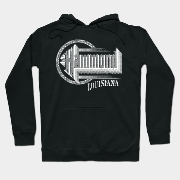 Vintage Hammond, LA Hoodie by DonDota